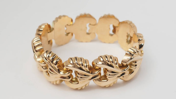Bracelet Tank ancien L&
