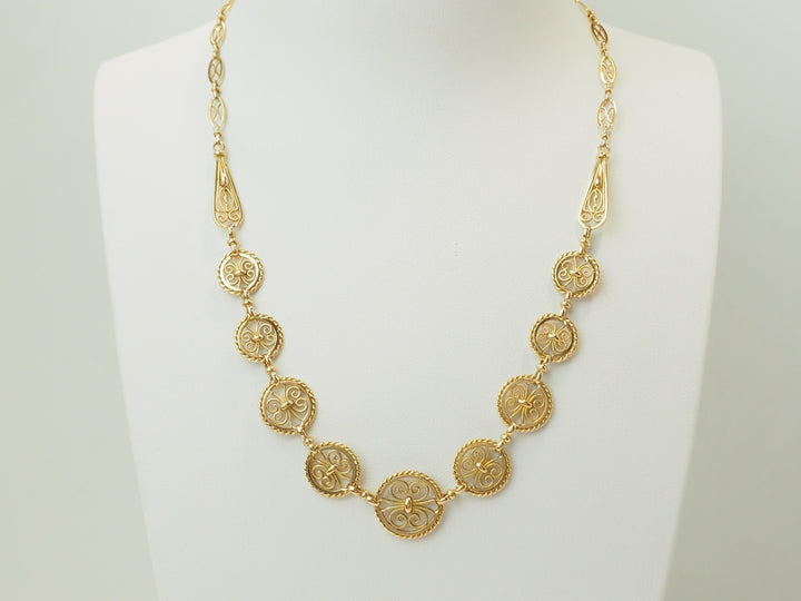 Collier draperie L&