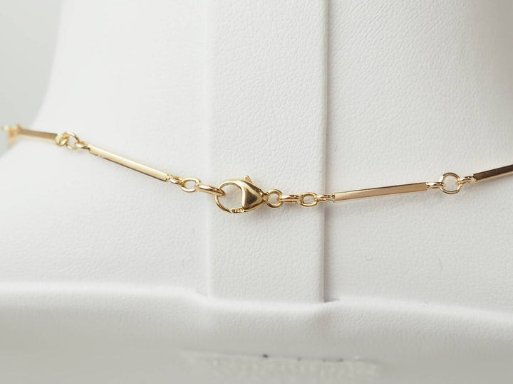 Fermoir mousqueton de collier vintage L&