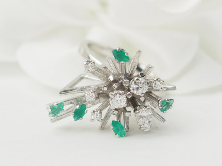 Bague bouquet vintage L&