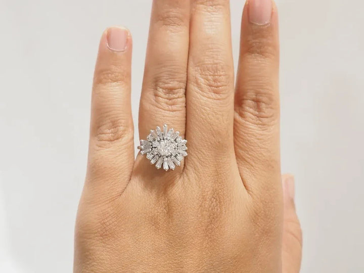Bague Marguerite Soleil L&