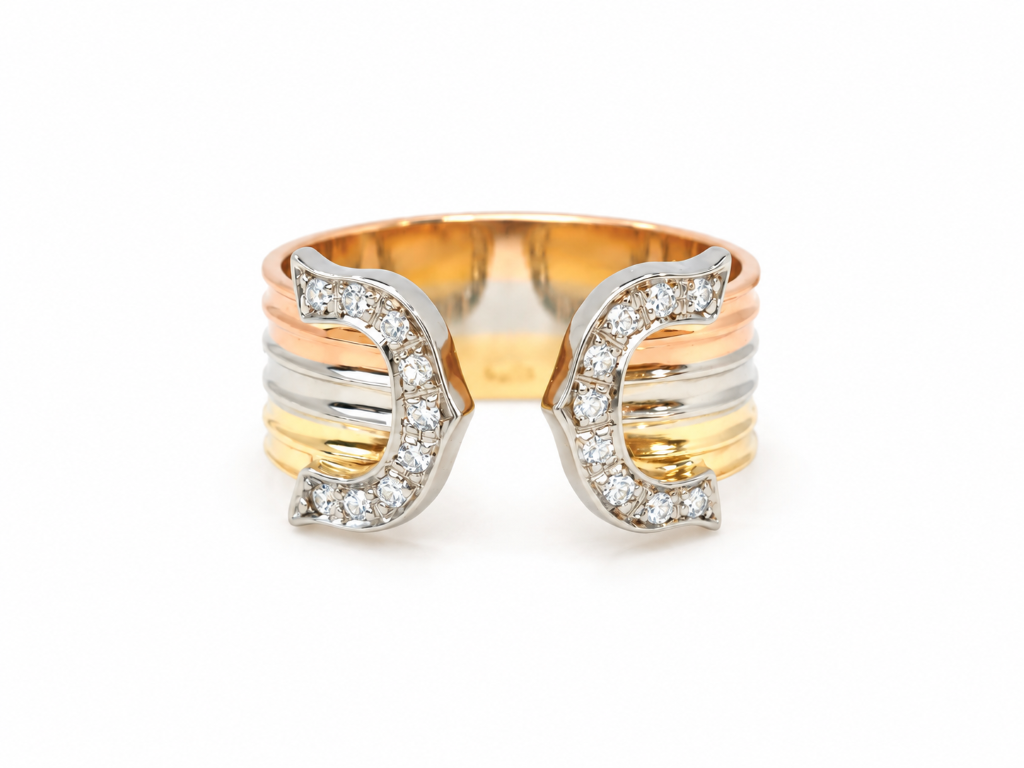 Bague vintage L&