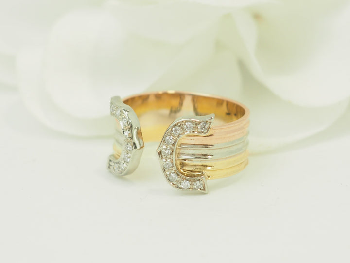 Bague vintage L&