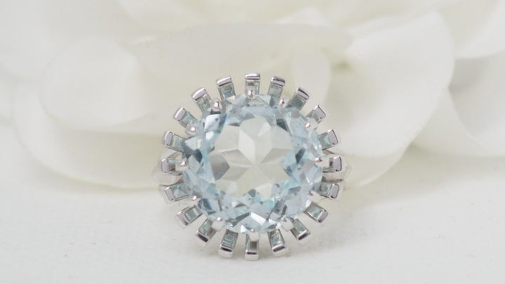 Bague vintage L&