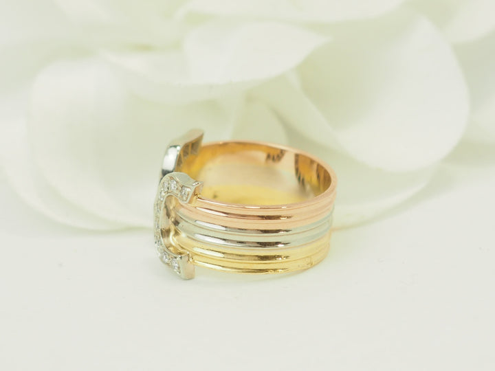 Bague vintage L&
