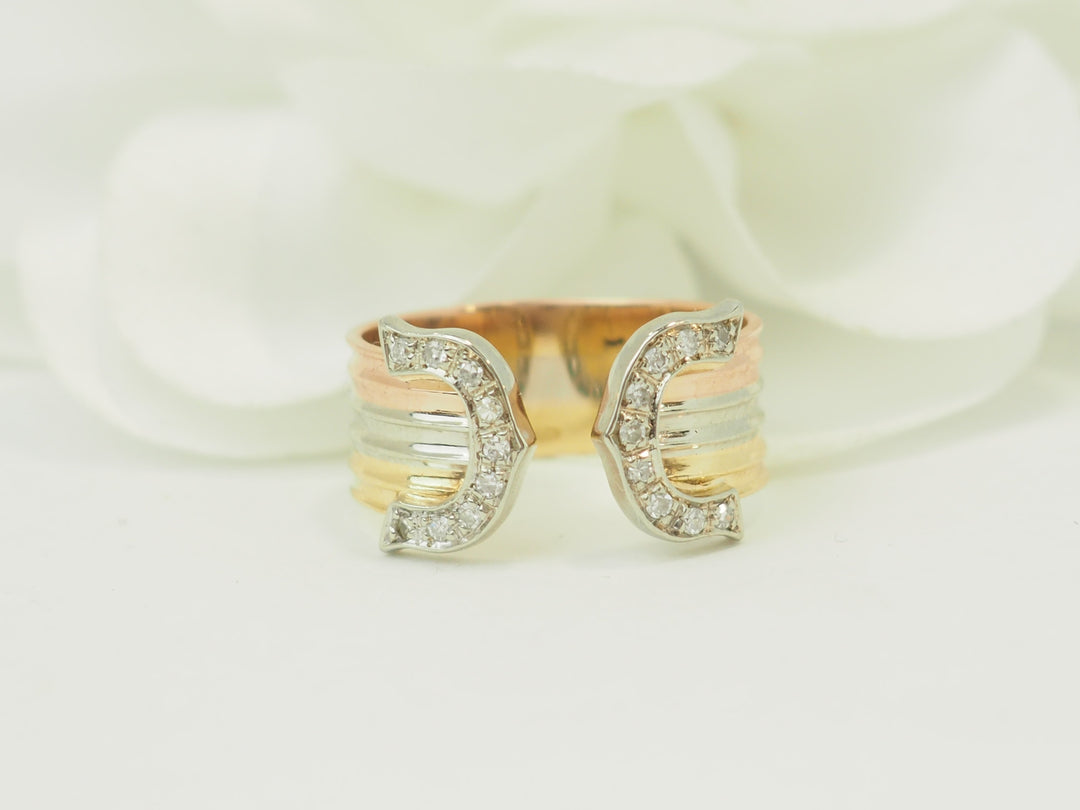 Bague vintage L&