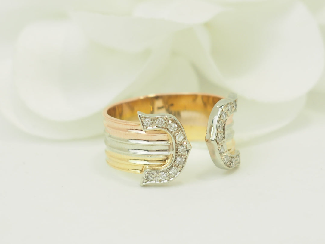Bague vintage L&