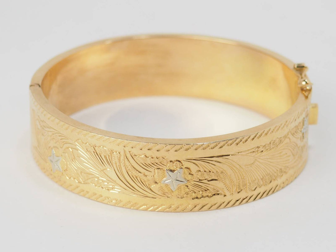 Bracelet ouvrant vintage L&