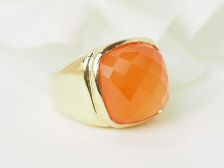 Bague chevalière vintage L&