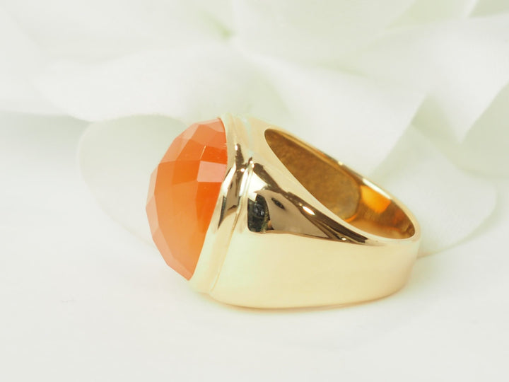 Bague chevalière vintage L&