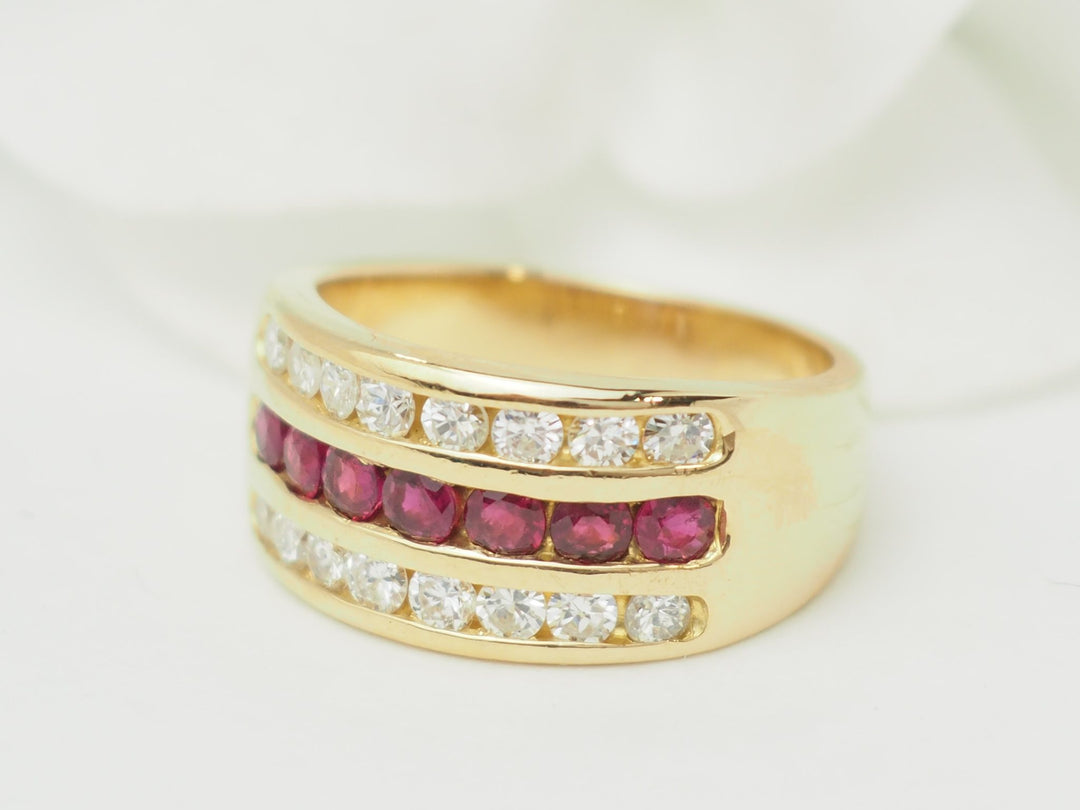 Bague ruban vintage L&