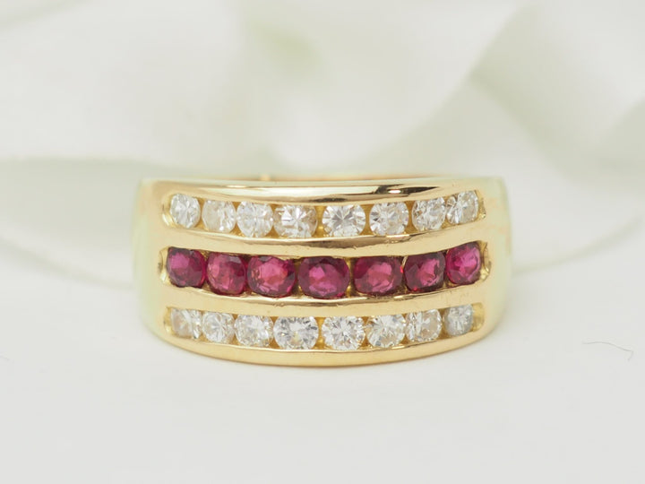 Bague ruban vintage L&