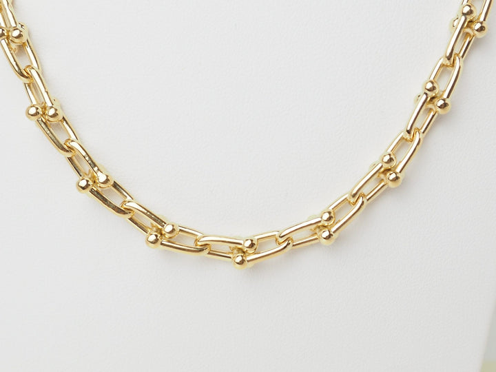 Collier Tiffany &amp; Co HardWear en or jaune 18 carats avec maillons articulés, proposé par L&