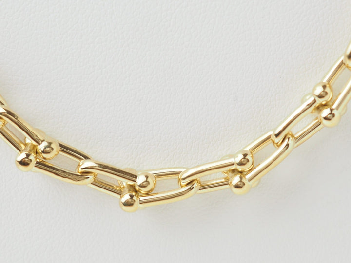 Collier Tiffany &amp; Co HardWear en or jaune 18 carats aux maillons caractéristiques, proposé par L&