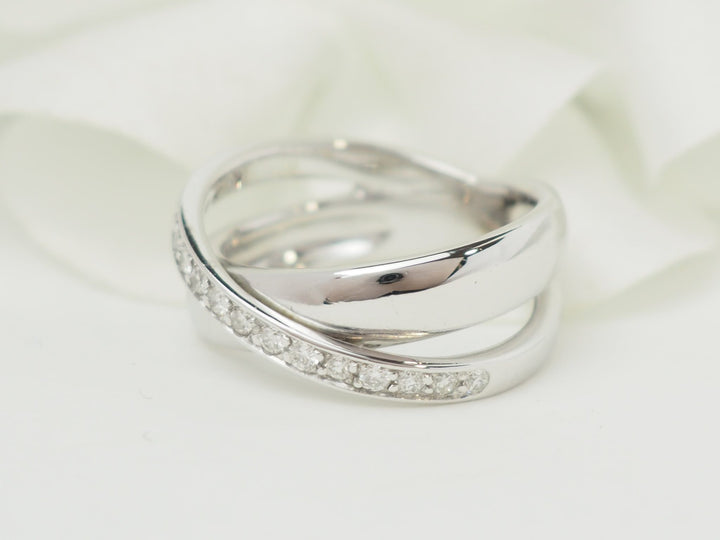 Bague croisée L&