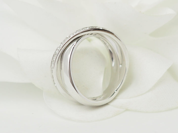 Bague croisée L&