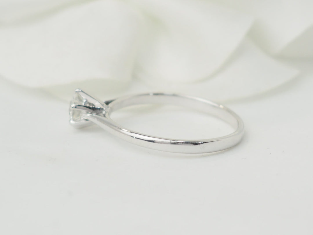 Bague solitaire vintage L&