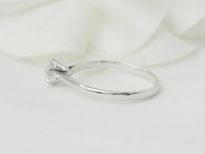 Bague solitaire vintage L&