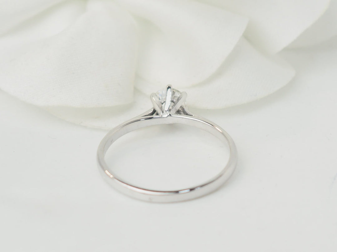 Bague solitaire vintage L&