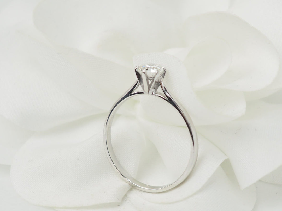 Bague solitaire vintage L&