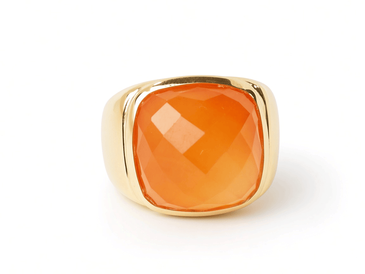 Bague chevalière vintage L&