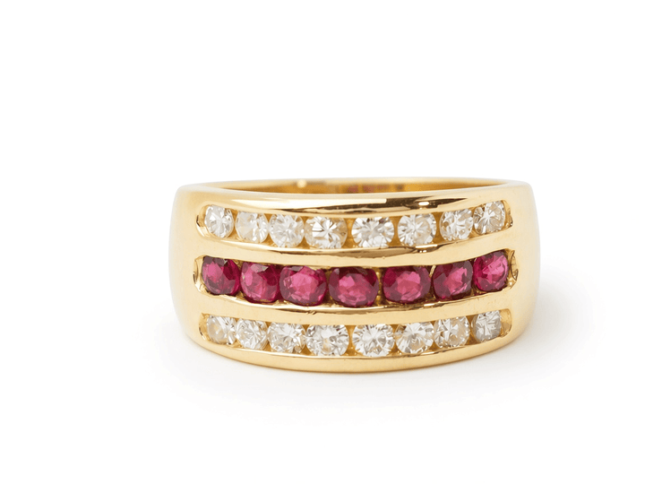 Bague ruban vintage L&