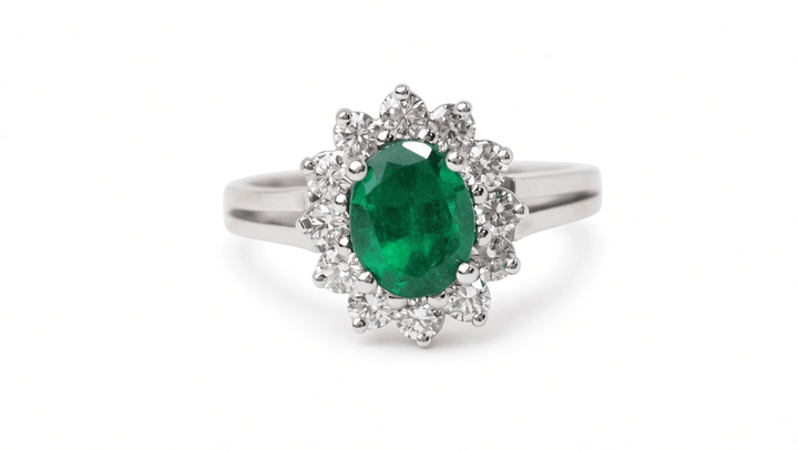 Bague marguerite vintage L&