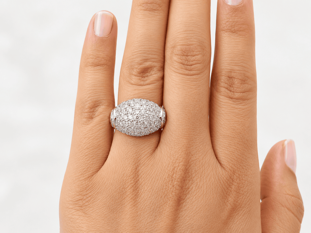 Bague vintage L&