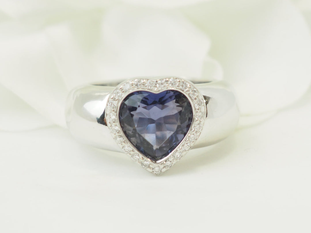 Bague coeur L&