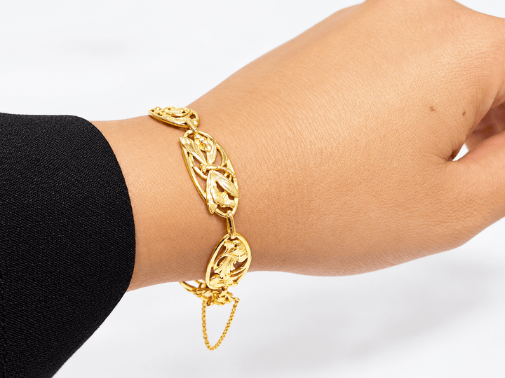 Bracelet ancien Art Nouveau L&