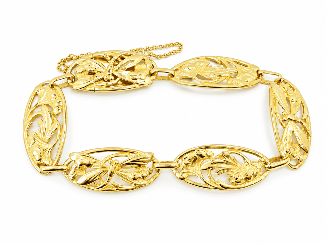 Bracelet ancien Art Nouveau L&