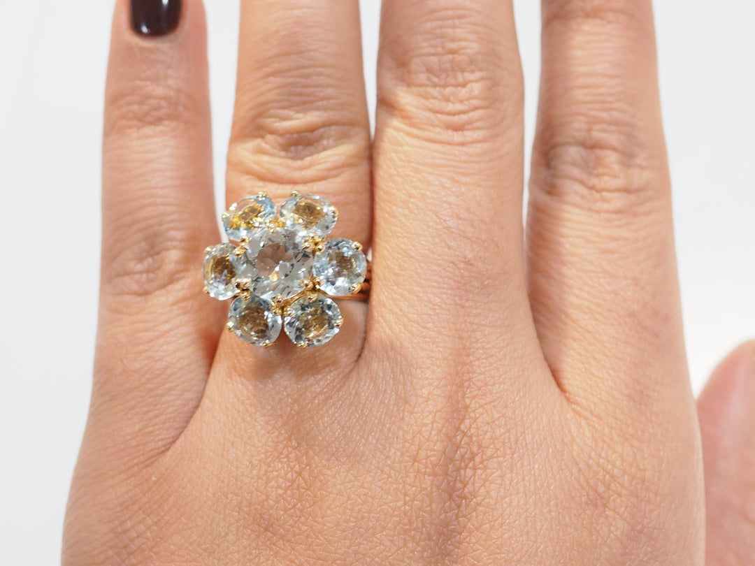 Bague fleur L&
