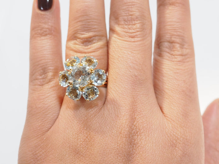 Bague fleur L&