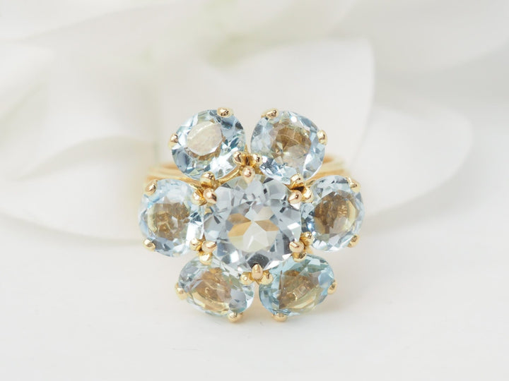Bague fleur L&