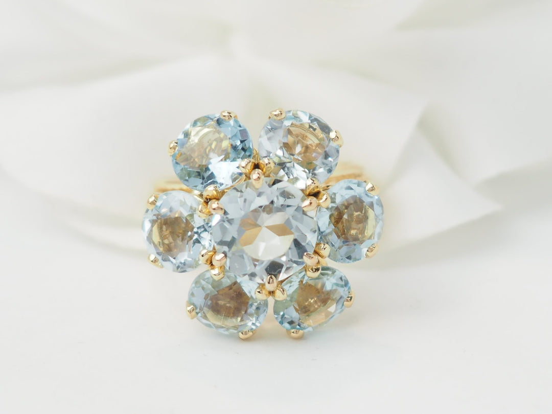 Bague fleur L&