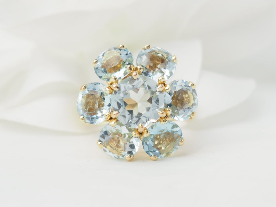 Bague fleur L&