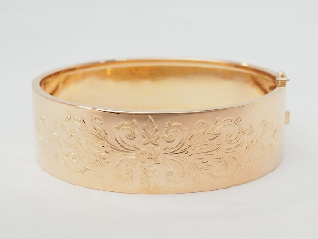 Bracelet jonc ancien L&