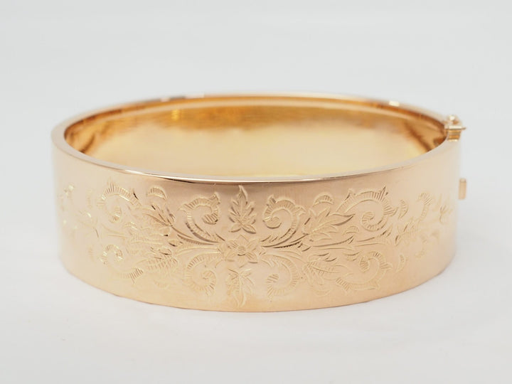 Bracelet jonc ancien L&