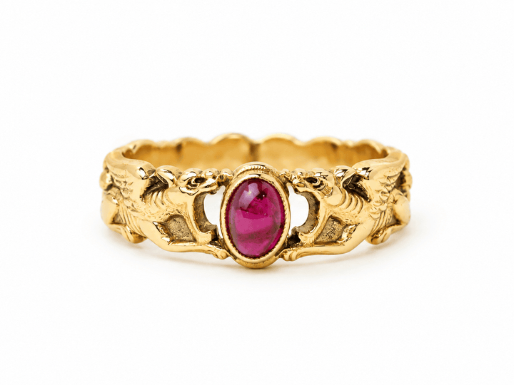 Bague ancienne L&