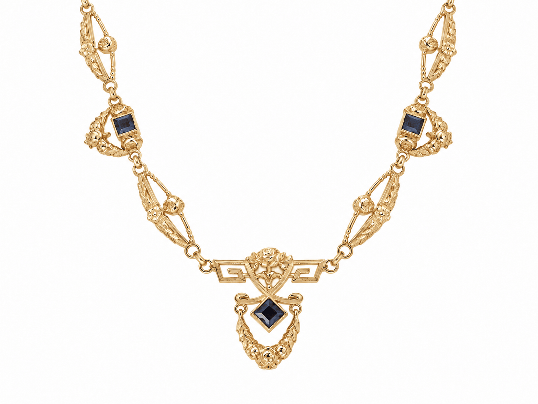 Collier draperie L&