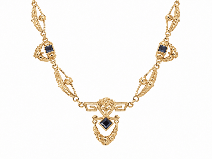 Collier draperie L&