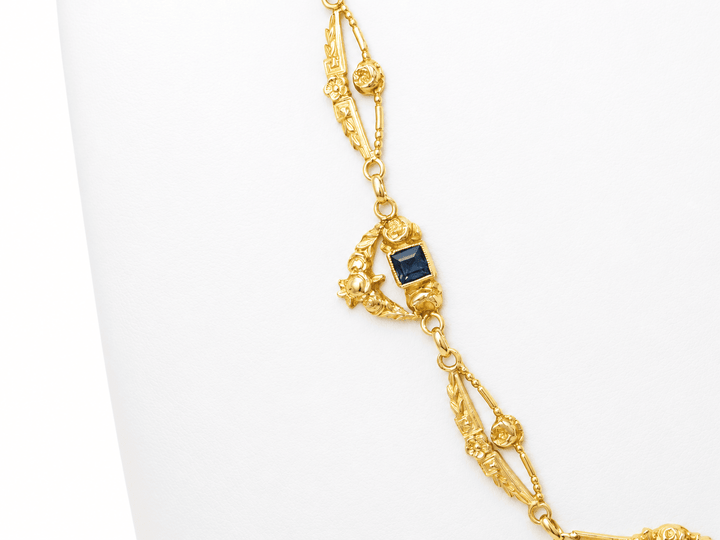 Collier draperie L&