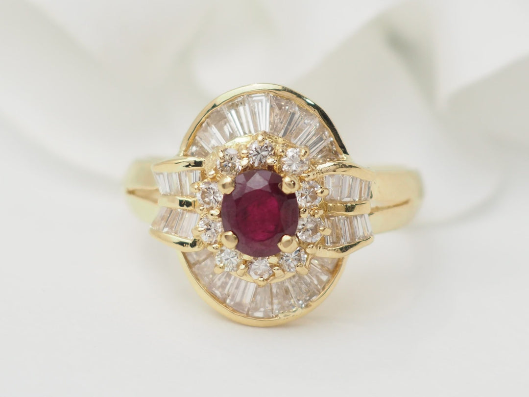 Bague jupe vintage L&