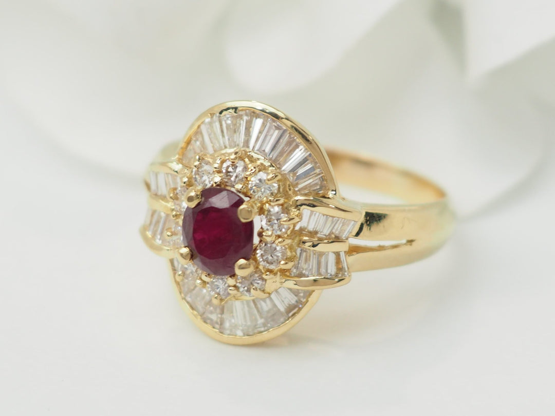 Bague jupe vintage L&