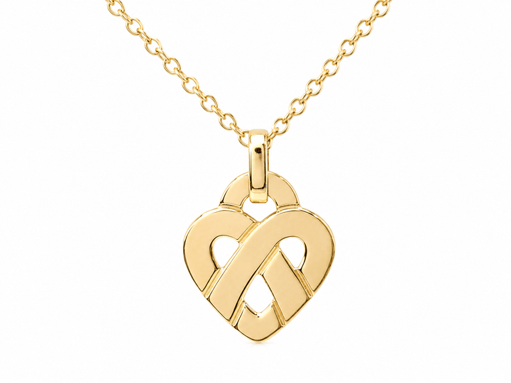 Collier Poiray Entrelacé or jaune 18K – 46 cm