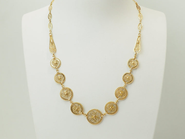 Collier draperie L&