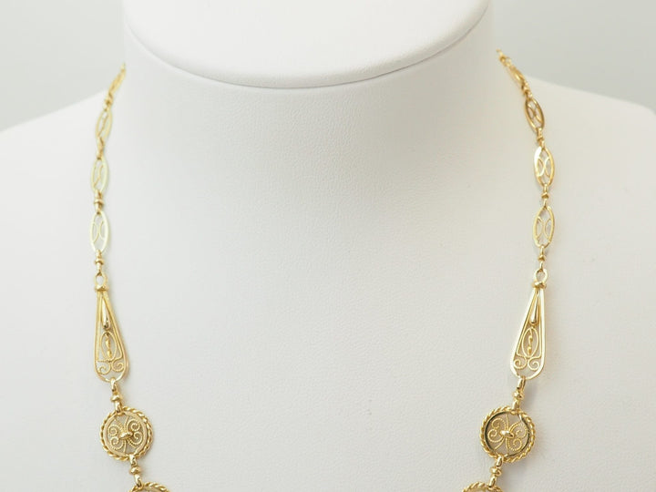Collier draperie L&