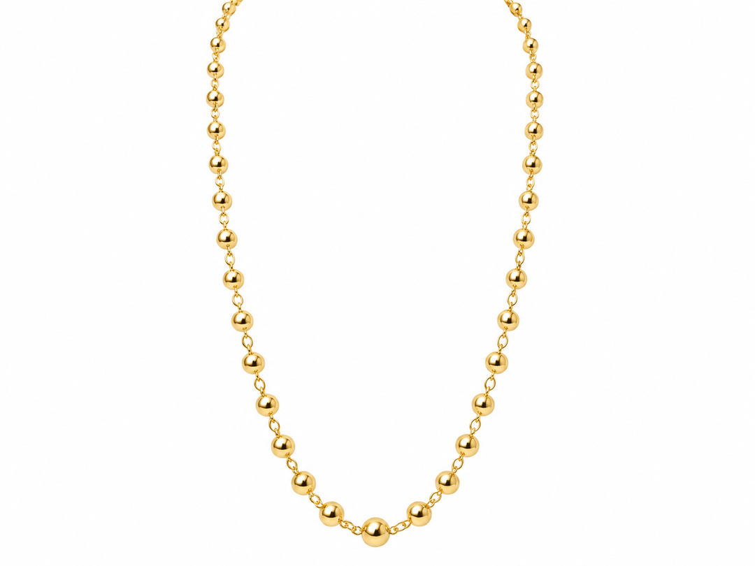 Collier Marseillais en chute en or rose