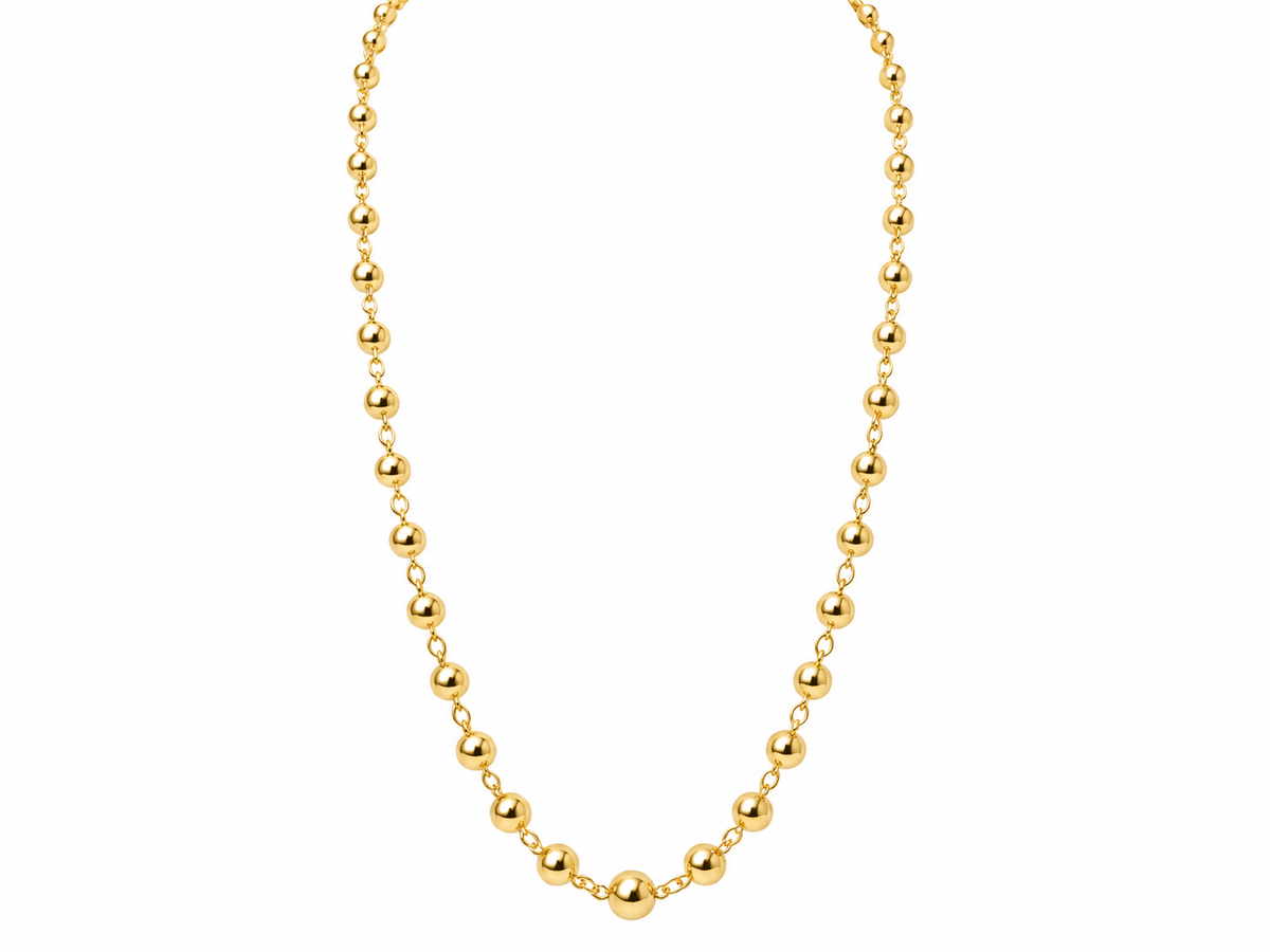 Collier Marseillais en chute en or rose