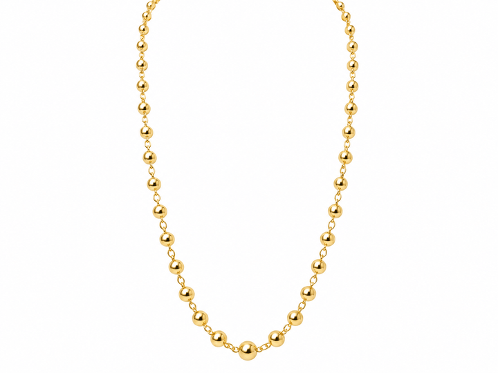 Collier Marseillais en chute en or rose